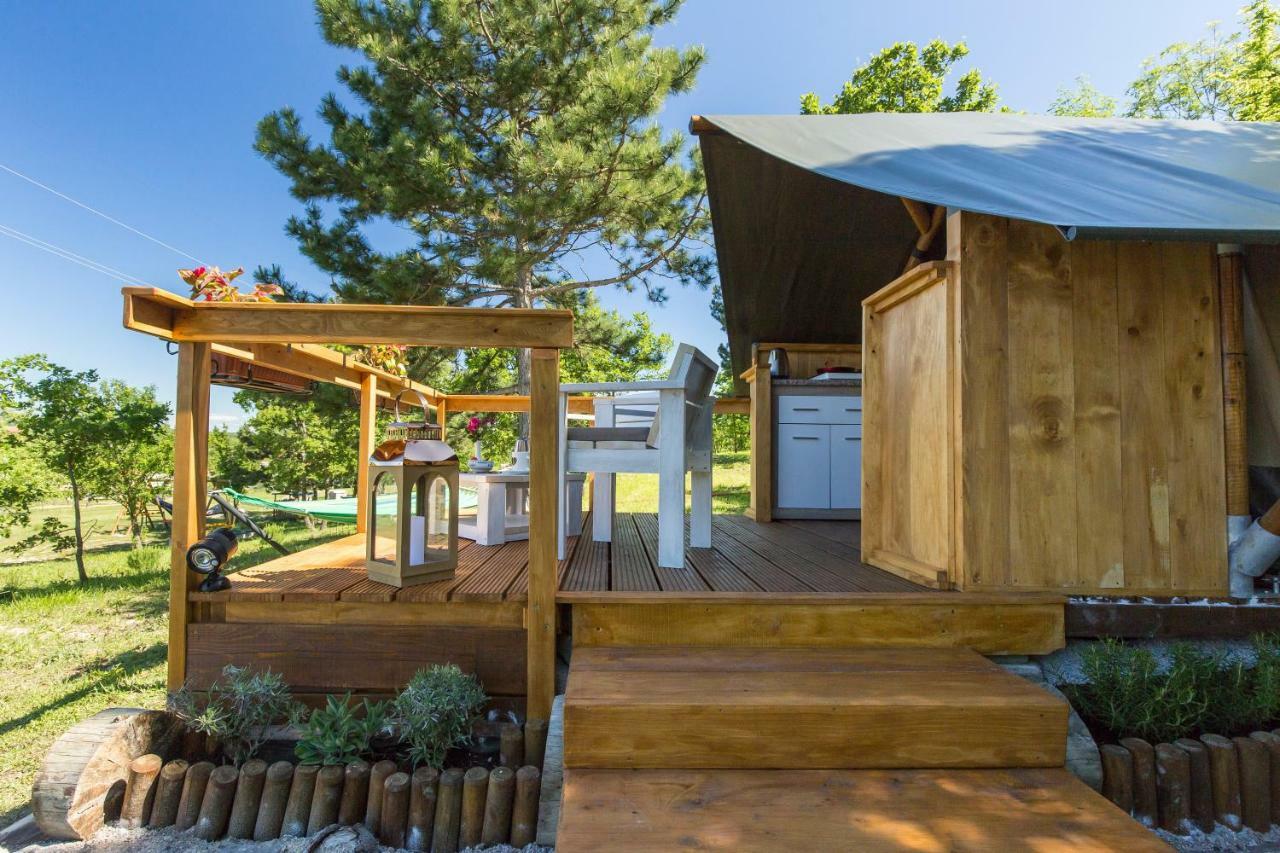 Kamp Romantik - Glamping Labin Kültér fotó